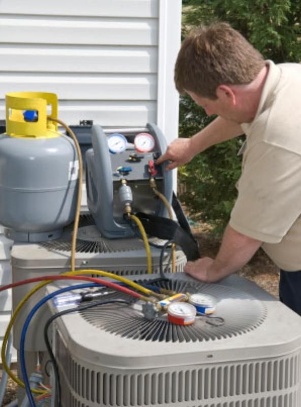 An employee at Interior Professional Heating And Air